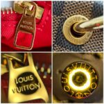 LV Graceful MM M43703 Brown Damier Ebene Coated Canvas with Leather and Gold Hardware #RYSK-2 - Image 17