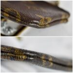 LV Key /Coin Pouch Brown Monogram Coated Canvas with Gold Hardware #RYCE-7 - Image 5