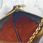 LV Key /Coin Pouch Brown Monogram Coated Canvas with Gold Hardware #RYCE-7 - Image 9