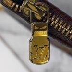 LV Key /Coin Pouch Brown Monogram Coated Canvas with Gold Hardware #RYCE-7 - Image 7