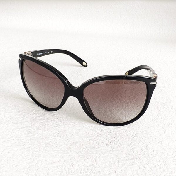 Tiffany & co Sunglasses Black Acetate Frame and Silver Hardware #RUCK-2