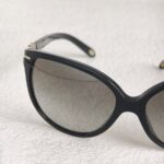 Tiffany & co Sunglasses Black Acetate Frame and Silver Hardware #RUCK-2 - Image 4