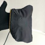 Versace Bag Black Satin with leather and Gold Hardware #RYYS-3 - Image 22