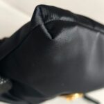 Versace Bag Black Satin with leather and Gold Hardware #RYYS-3 - Image 12