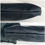 Versace Bag Black Satin with leather and Gold Hardware #RYYS-3 - Image 8