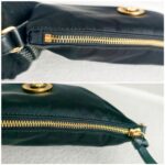 Versace Bag Black Satin with leather and Gold Hardware #RYYS-3 - Image 14