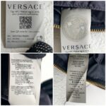 Versace Bag Black Satin with leather and Gold Hardware #RYYS-3 - Image 18