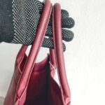 C.Dior Book Tote Medium Maroon Calfskin Bag #RYRU-3 - Image 29