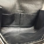 Chanel 2.55 Large Double Flap Black Aged Calfskin with Black Hardware #RYKT-1 - Image 36