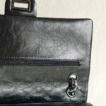 Chanel 2.55 Large Double Flap Black Aged Calfskin with Black Hardware #RYKT-1 - Image 19