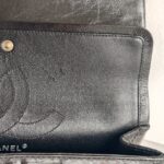 Chanel 2.55 Large Double Flap Black Aged Calfskin with Black Hardware #RYKT-1 - Image 23