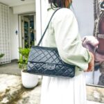 Chanel 2.55 Large Double Flap Black Aged Calfskin with Black Hardware #RYKT-1 - Image 41