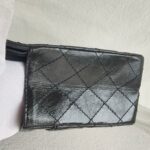 Chanel 2.55 Large Double Flap Black Aged Calfskin with Black Hardware #RYKT-1 - Image 10