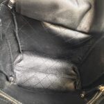 Chanel 2Way-bag Black Grained Calfskin with Silver Hardware #RSEK-1 - Image 33