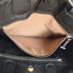 Chanel 2Way-bag Black Grained Calfskin with Silver Hardware #RSEK-1 - Image 32