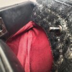 Chanel Bowler Shoulder Bag Black Aged Calfskin with Ruthenium Hardware #RCLO-1 - Image 25