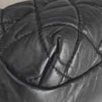 Chanel Bowler Shoulder Bag Black Aged Calfskin with Ruthenium Hardware #RCLO-1 - Image 15