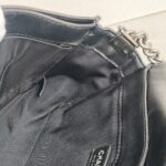 Chanel Boy Quilted Enchained Bag Black Calf Leather with Ruthenium Hardware #RSET-1 - Image 33