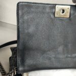 Chanel Boy Quilted Enchained Bag Black Calf Leather with Ruthenium Hardware #RSET-1 - Image 20