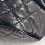 Chanel Boy Quilted Enchained Bag Black Calf Leather with Ruthenium Hardware #RSET-1 - Image 19