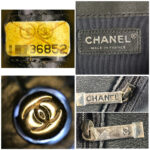 Chanel Boy Quilted Enchained Bag Black Calf Leather with Ruthenium Hardware #RSET-1 - Image 25