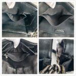 Chanel Boy Quilted Enchained Bag Black Calf Leather with Ruthenium Hardware #RSET-1 - Image 26