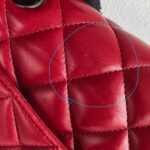 Chanel Classic Maxi Jumbo Double Flap Bag Maroon Lambskin with Silver Hardware #RYUE-1 - Image 12