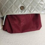 Chanel Clutch Silver Aged Calfskin with Silver Hardware #RYOS-1 - Image 18