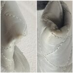 Chanel Clutch Silver Aged Calfskin with Silver Hardware #RYOS-1 - Image 12