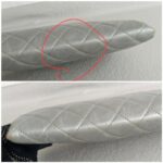 Chanel Clutch Silver Aged Calfskin with Silver Hardware #RYOS-1 - Image 11