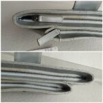 Chanel Clutch Silver Aged Calfskin with Silver Hardware #RYOS-1 - Image 10