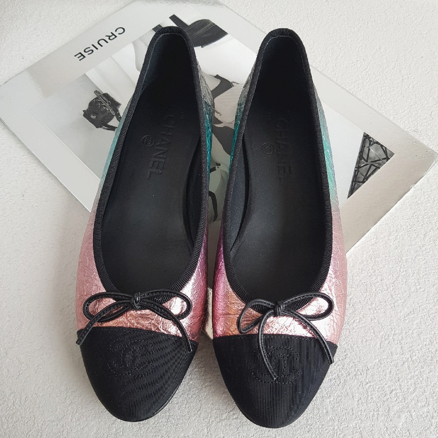 Chanel Flats Size 38.5C Shoes #REOC-2