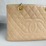Chanel GST Beige Grained Calfskin with Gold Hardware #RCKY-2 - Image 3