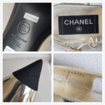 Chanel Slingback Flats Size 37 .5C Shoes #RCRR-7 - Image 9