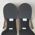 Chanel Slingback Flats Size 37 .5C Shoes #RCRR-7 - Image 10