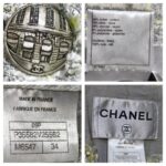 Chanel Tweed Jacket Size34 #RYSR-22 - Image 11
