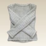 Chanel Tweed Jacket Size34 #RYSR-22 - Image 8