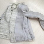 Chanel Tweed Jacket Size34 #RYSR-22 - Image 13