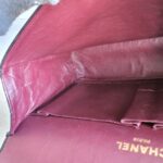 Chanel Vintage Medium Double Flap Black Lambskin with Gold Hardware #RCYT-3 - Image 31