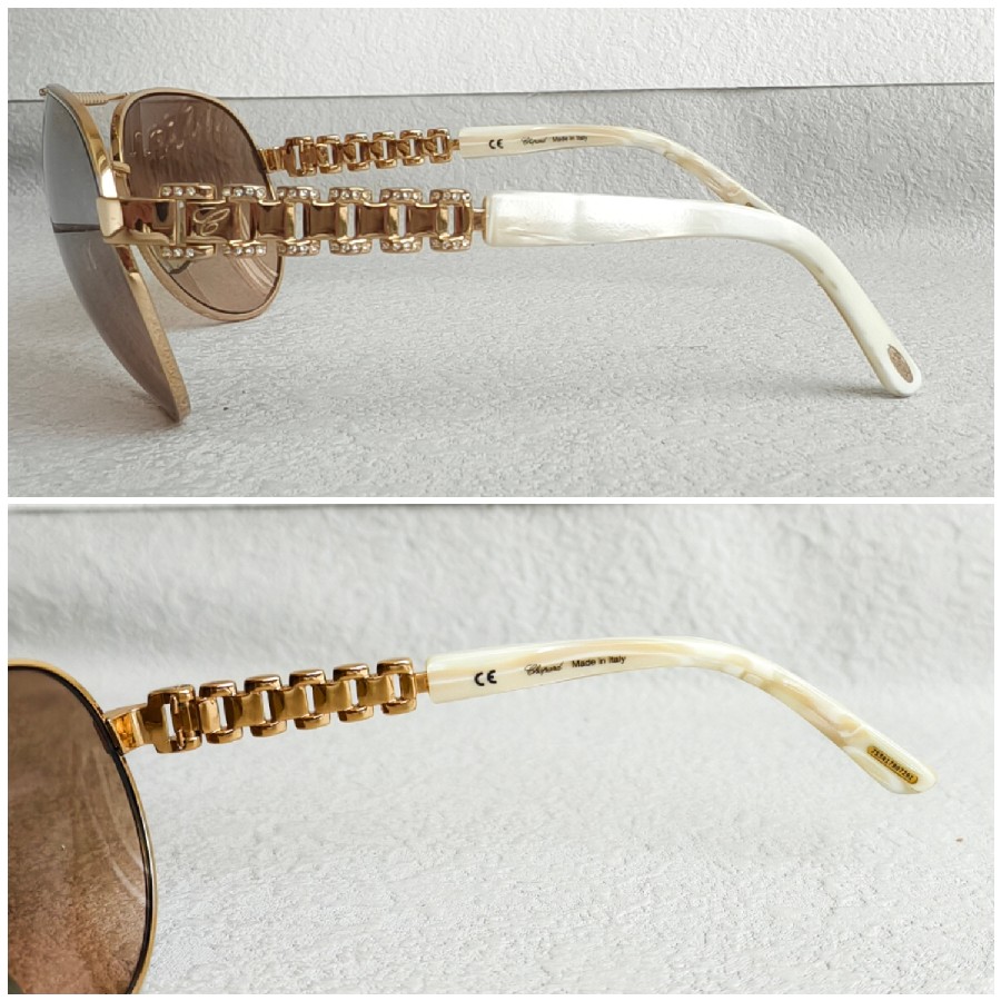 Chopard-Sunglasses-Gold-Metal-Frame-with-Gold-Hardware #RSEC-1 (11)