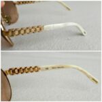 Chopard Sunglasses Gold Metal Frame with Gold Hardware #RSEC-1 - Image 12