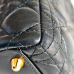 Christian Dior Lady Dior Large Black Lambskin with Gold Hardware #RSET-2 - Image 18
