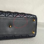 Christian Dior Lady Dior Large Black Lambskin with Gold Hardware #RSET-2 - Image 15