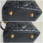 Christian Dior Lady Dior Large Black Lambskin with Gold Hardware #RSET-2 - Image 20