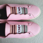 Fendi Rockoclick Slip-On Sneaker Size 37 Shoes #RURL-7 - Image 4