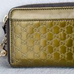 Gucci Coin/key Purse Gold Guccissima Patent Leather with Gold Hardware #GUULU-2 - Image 5