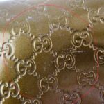 Gucci Compact Wallet Gold Guccissima Patent Leather with Gold Hardware #GUULU-1 - Image 10