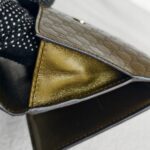 Gucci Compact Wallet Gold Guccissima Patent Leather with Gold Hardware #GUULU-1 - Image 19