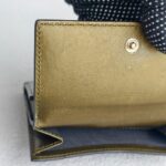Gucci Compact Wallet Gold Guccissima Patent Leather with Gold Hardware #GUULU-1 - Image 14