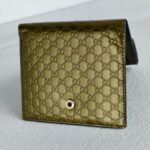 Gucci Compact Wallet Gold Guccissima Patent Leather with Gold Hardware #GUULU-1 - Image 16